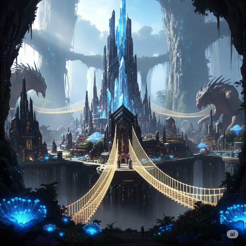 異世界 風景 都市