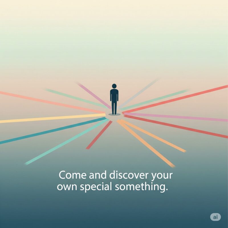 Come and discover your own special something.
