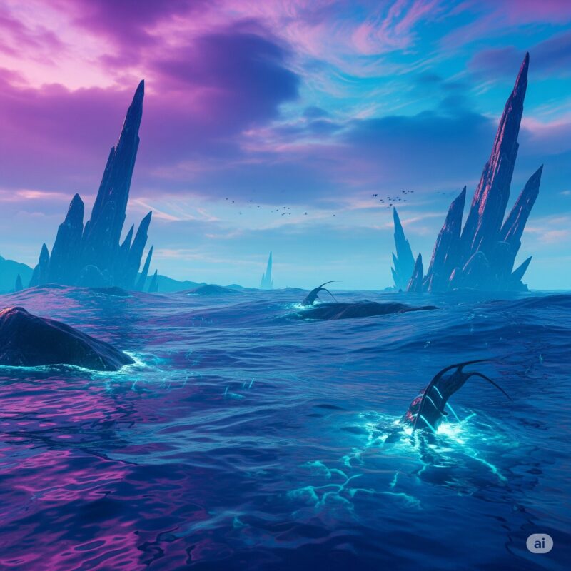異世界 風景 海洋