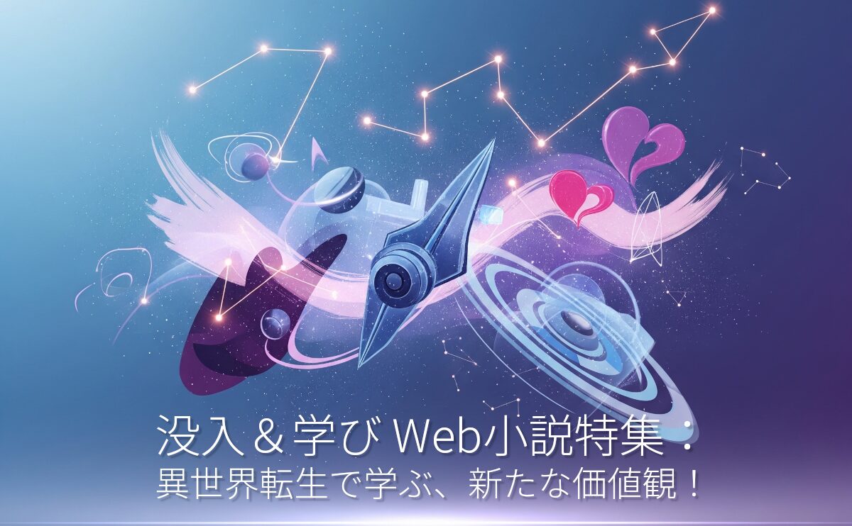 没入＆学び Web小説特集：異世界転生で学ぶ、新たな価値観！哲学的なテーマを持つWeb小説