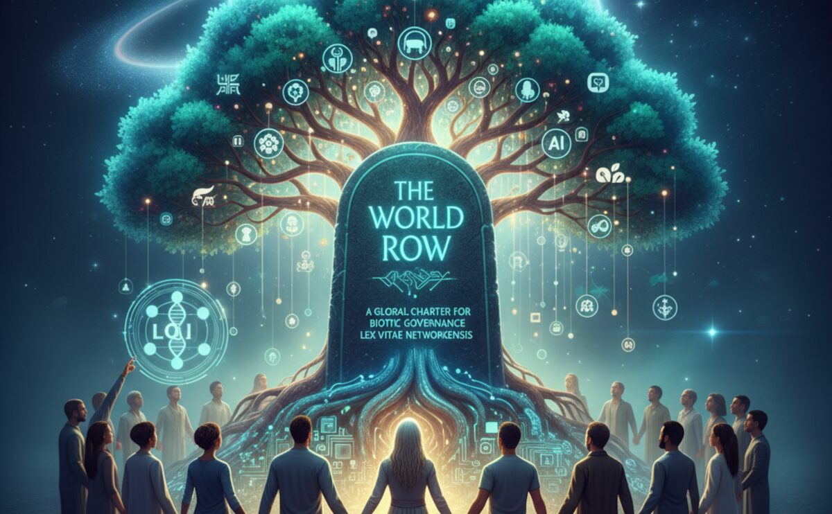 天の川銀河の円盤部に所属する、とある星系の第三惑星上で、新たに制定された世界憲法「The World Row」